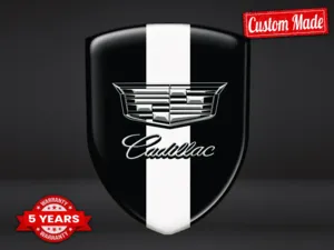 Cadillac Stickers Logo Affaires Max Motorsport Design Premium